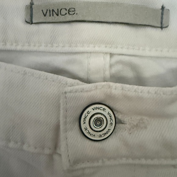 Vince White Skinny Jeans Womens 28 Designer Denim USA - Picture 3 of 9